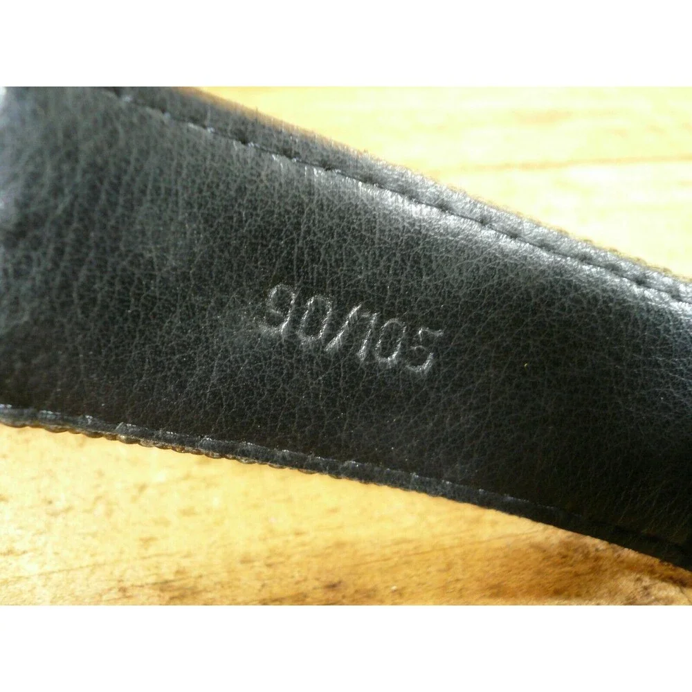 Manieri Genuine Leather Women's Belt 90/105 - Made in Italy